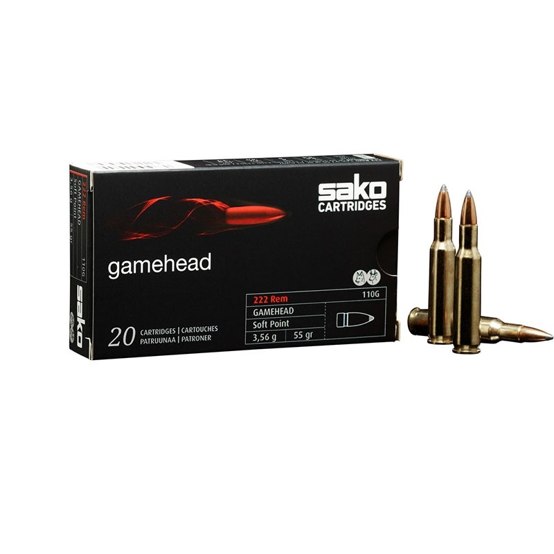 Cartuș pentru carabină Sako Gamehead .30-06 Spr 8g