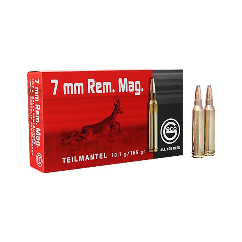 Cartuș pentru carabină Geco Teilmantel 7mm Rem Mag 10.7g