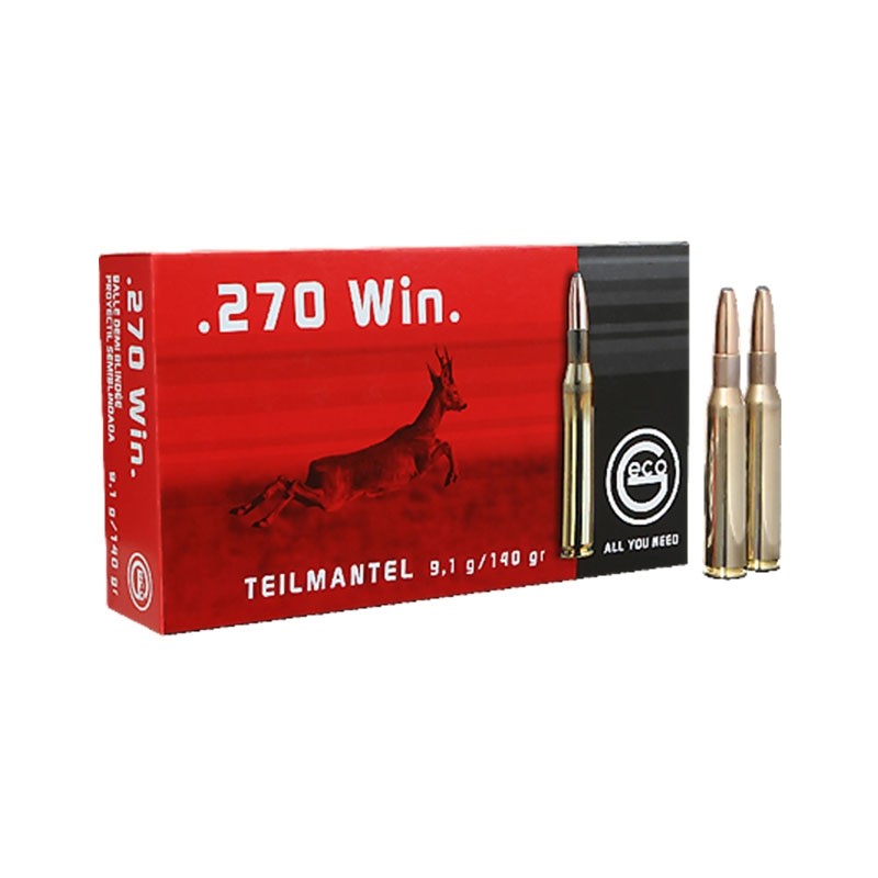 Cartuș pentru carabină  Geco Teilmantel .270 Win 9.1g