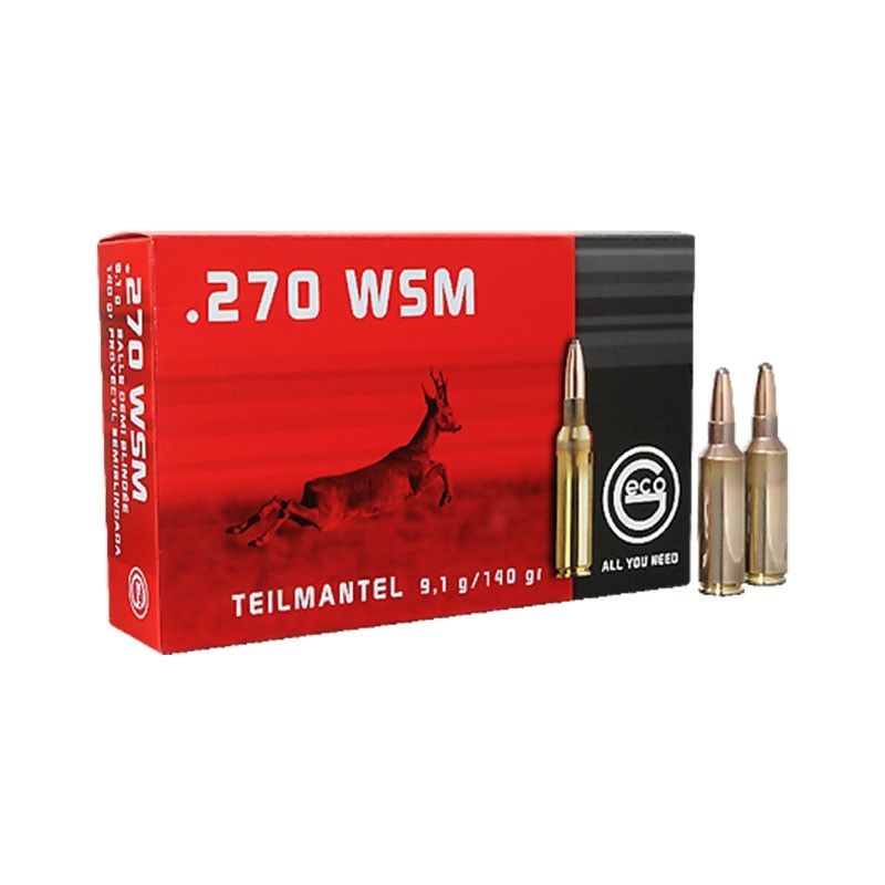Cartuș pentru carabină Geco Teilmantel .270 WSM 9.1g