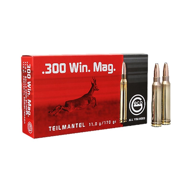 Cartuș pentru carabină Geco Teilmantel .300 Win Mag 11g
