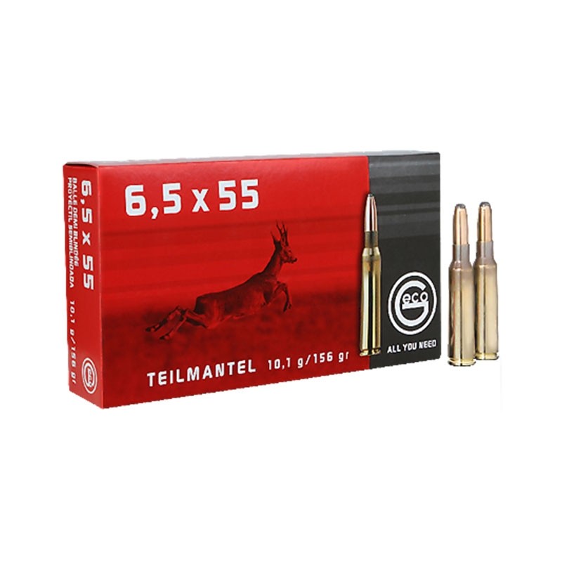 Cartuș pentru carabină Geco Teilmantel 6.6x55 10.1g