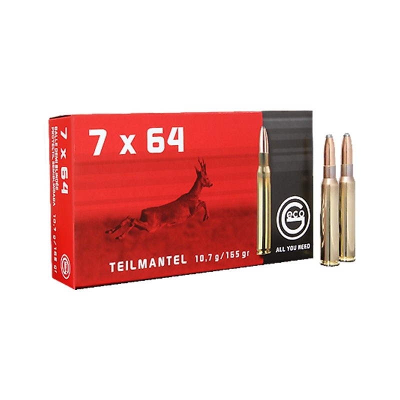 Cartuș pentru carabină Geco Teilmantel 7x64 10.7g