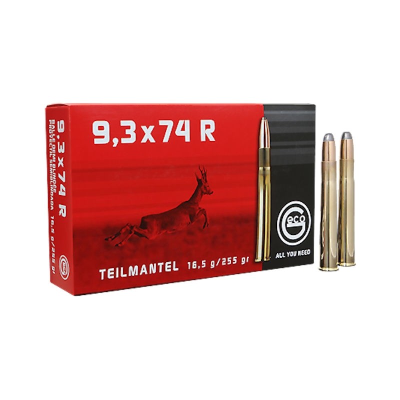 Cartuș pentru carabină Geco Teilmantel 9.3x74 R 16.5g