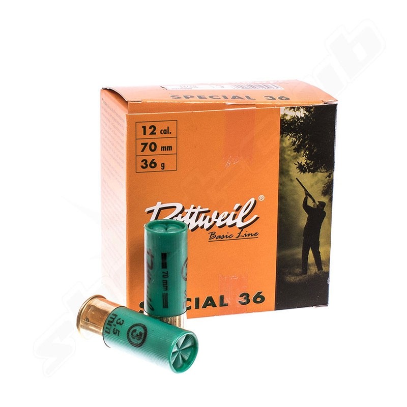 Cartuș pentru armă lisă cu alice Rottweil Special cal. 12 36g 3.0mm măr. 5