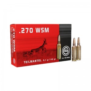 Cartuș pentru carabină Geco Teilmantel .270 WSM 9.1g