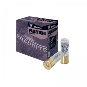 Cartuș pentru armă lisă cu alice Cheddite Pallettoni cal. 16 28g 4.0 mm măr. 10/0