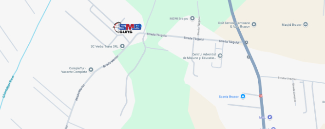 Harta Showroom SMB Guns